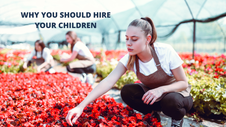Why you SHOULD hire your children